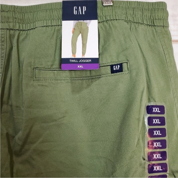NWT Gap 2XL - 3XL Sage Green Men’s Jogger Pants - Picture 4 of 10